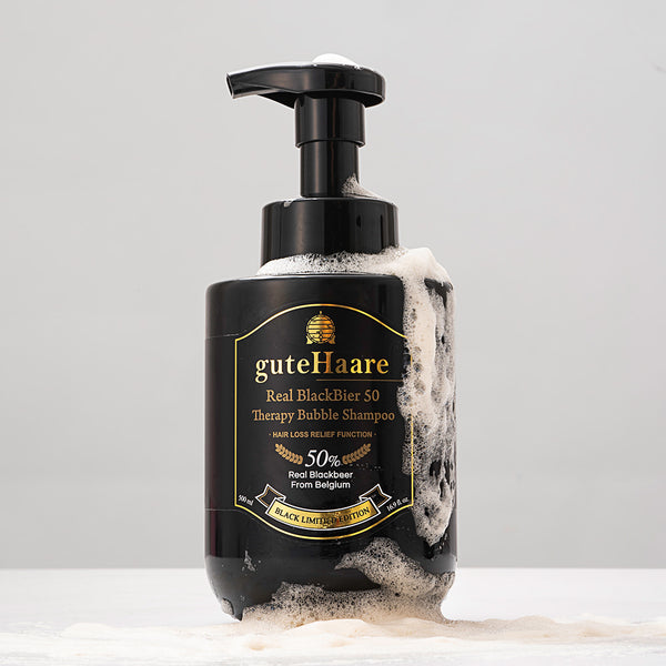 Real blackbier 50- dầu gội đầu men bia đức