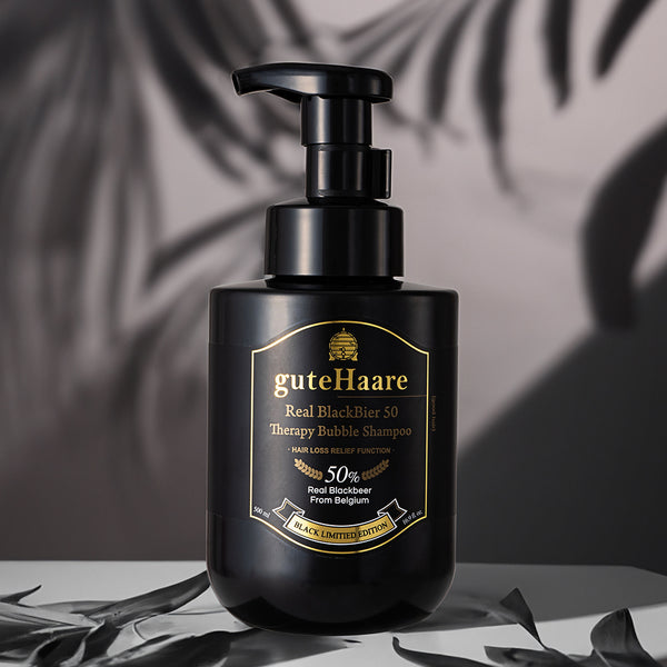 Real blackbier 50- dầu gội đầu men bia đức