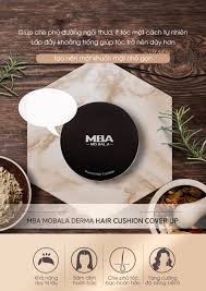 [ MBA] Derma Hair Cushion- cushion nâu MBA