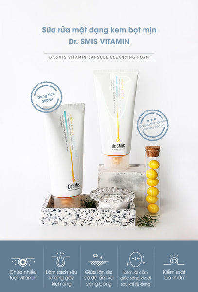 Dr. Smis Vitamin Capsule Cleansing Foam 300ml