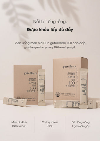[ GuteHaaere ] viên uống mọc tóc