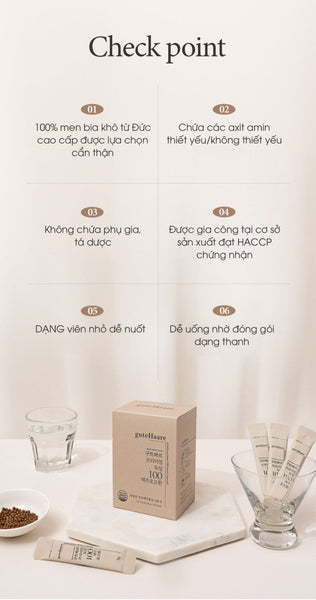 [ GuteHaaere ] viên uống mọc tóc