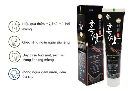 Kem đánh răng sâm