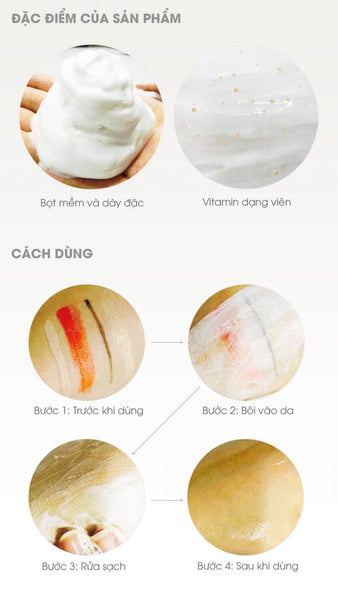 Vitamin Capsule Cleaning Foam