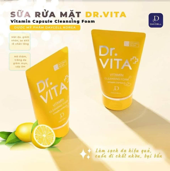 Vitamin Capsule Cleaning Foam